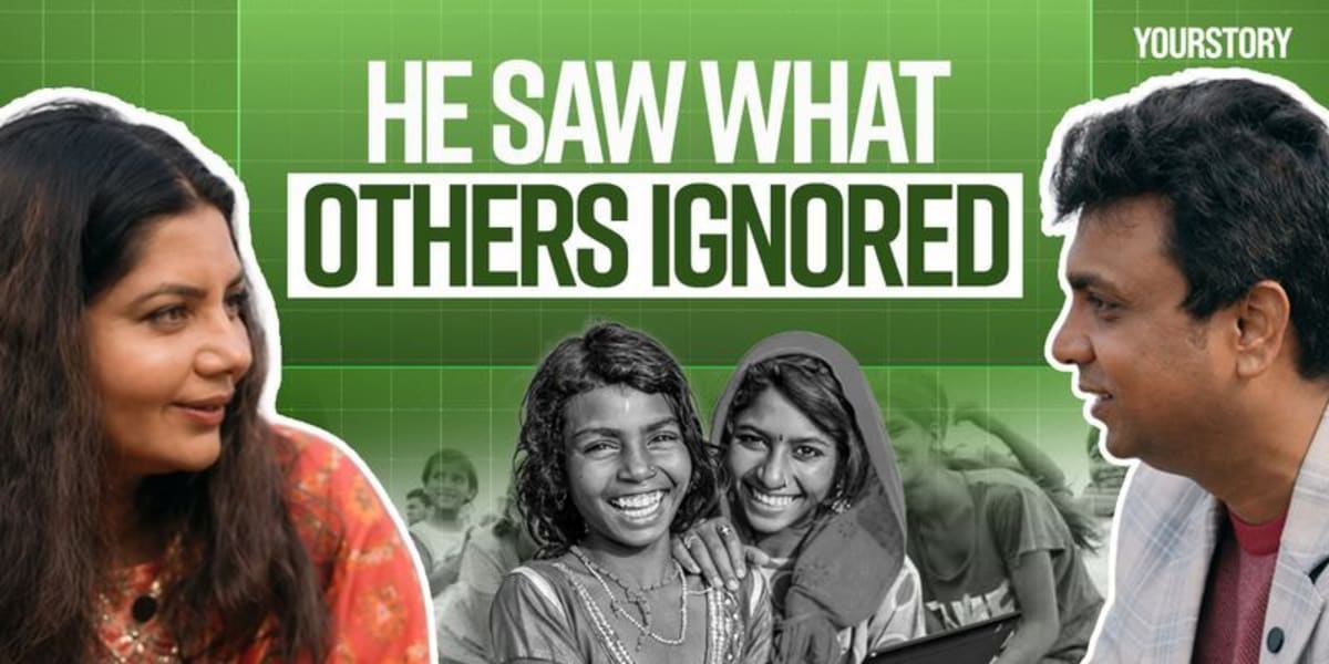 Devendra Kumar, founder of Ladli Foundation, working with communities in India to empower women and children