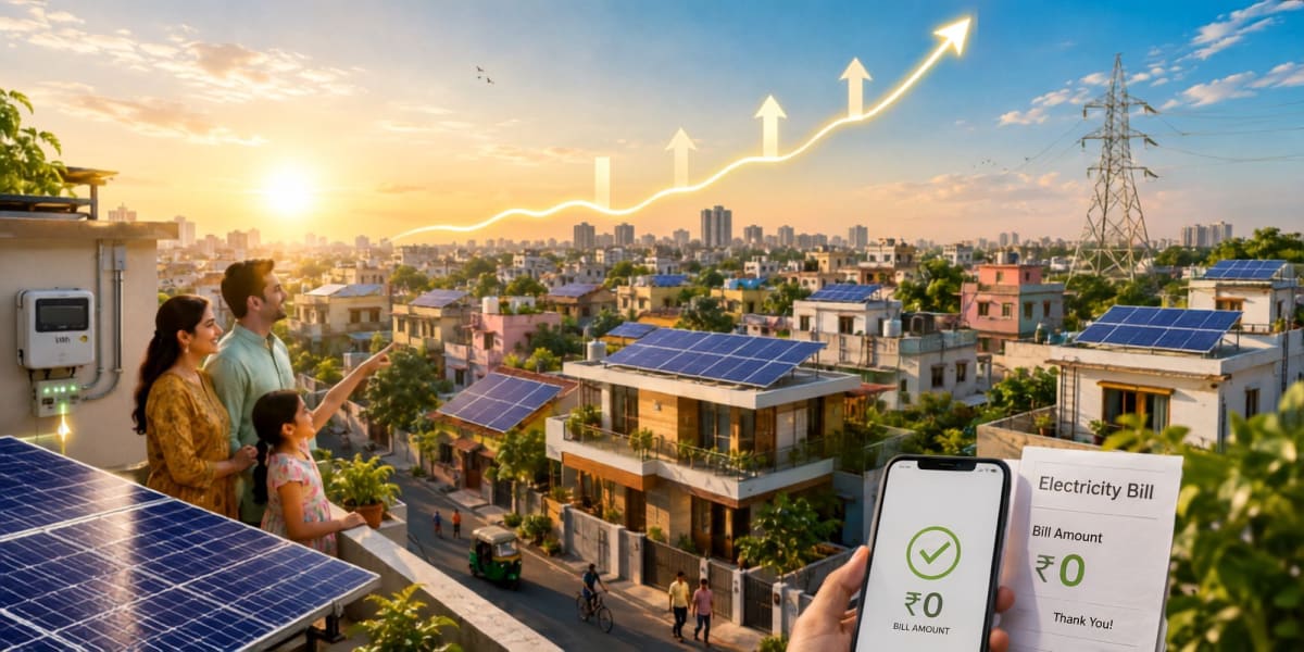 India Installs Solar Panels on 5 Million Homes in 2 Years