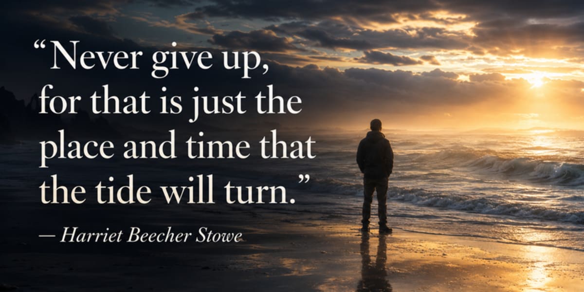Why Quitting Right Before Success Is So Common
