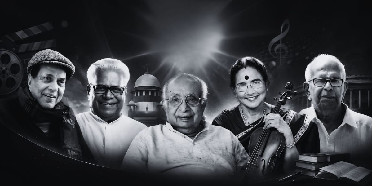 Five distinguished Indian leaders and artists honored with Padma Vibhushan civilian award