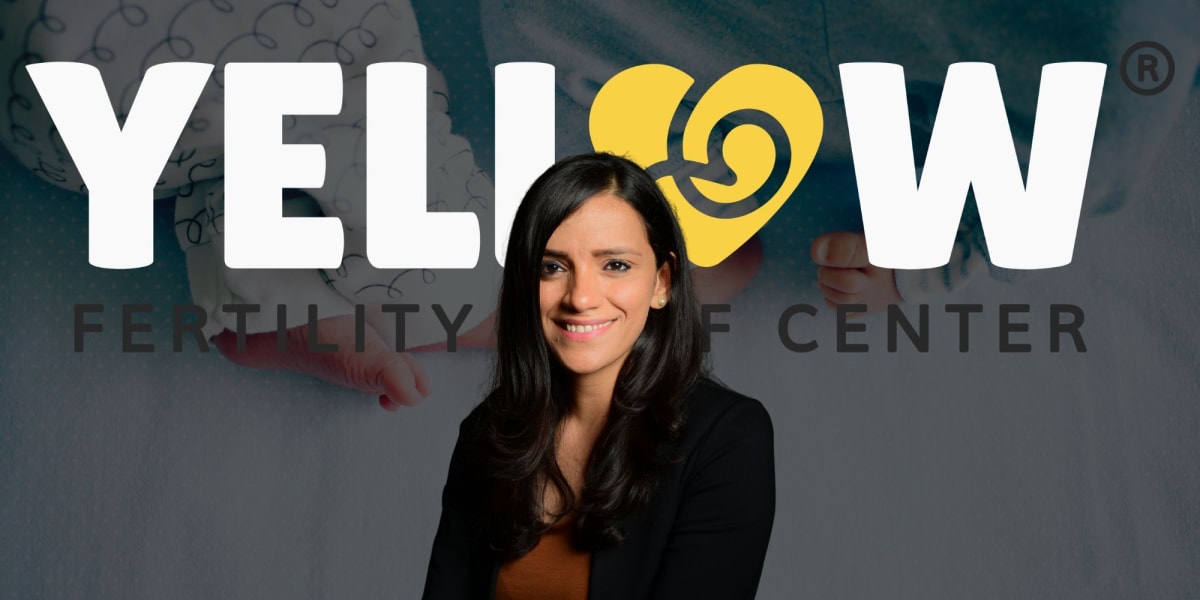 Ambika Bhaik, founder of Yellow IVF fertility clinic in India, smiling confidently