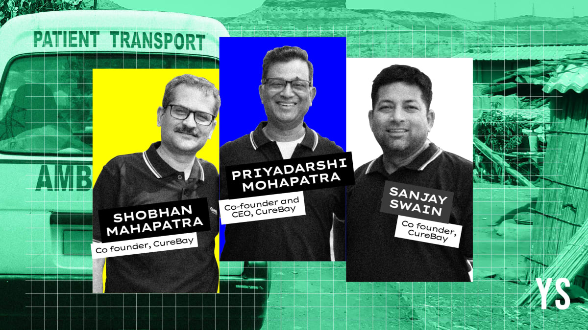 Pharmacist organizing medicine bottles in a rural Indian pharmacy serving village patients