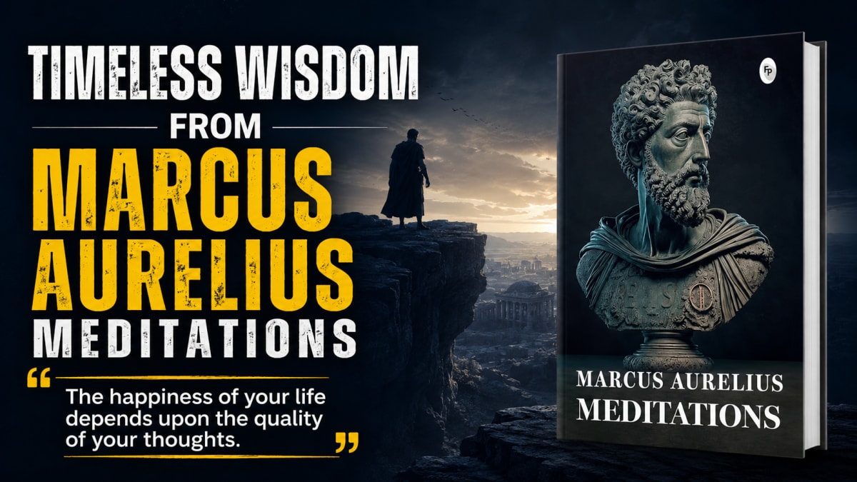 Ancient marble bust of Roman Emperor Marcus Aurelius, Stoic philosopher and author of Meditations