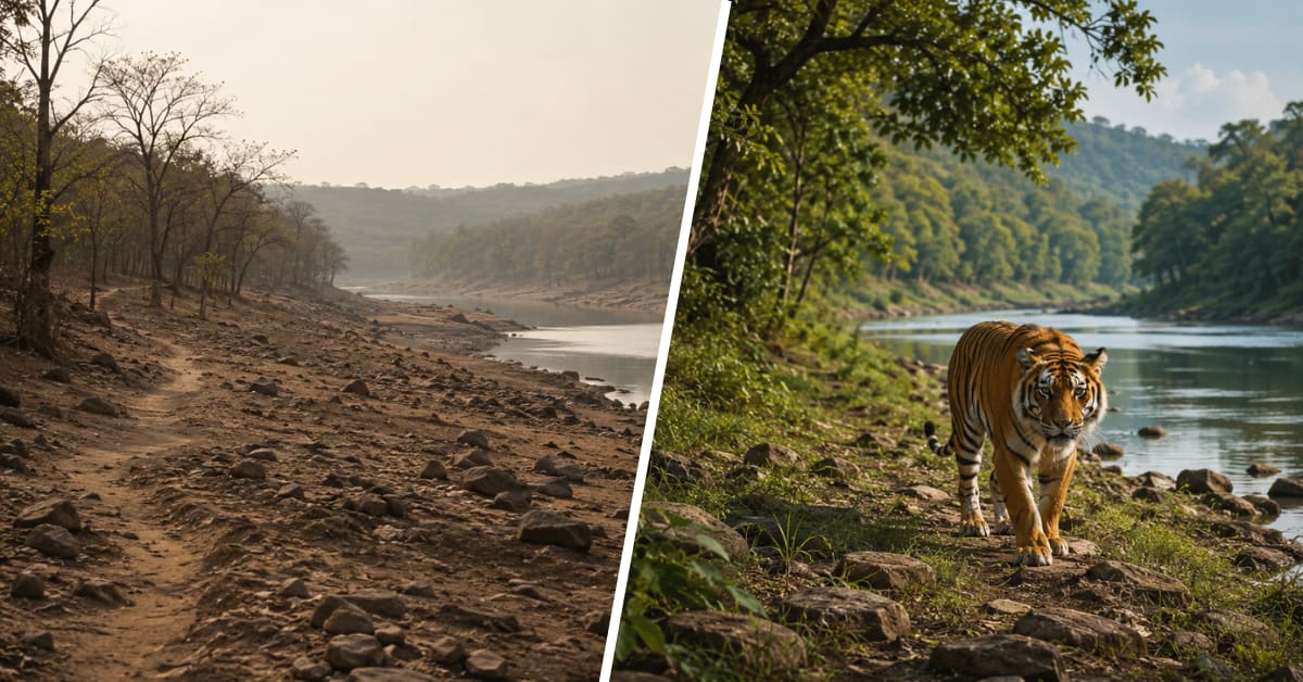Runaway Tigress Zeenat Now Raises 4 Cubs in Indian Reserve - Image 4