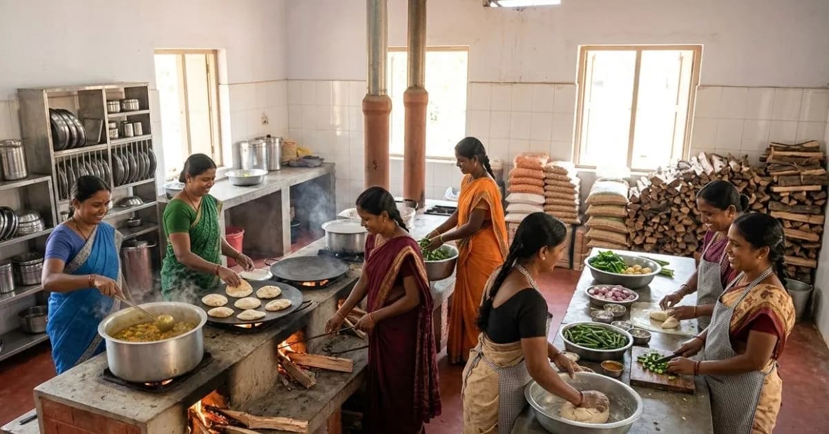 Indian School Feeds 1,500 Daily Without Gas, Using Farm Waste - Image 5