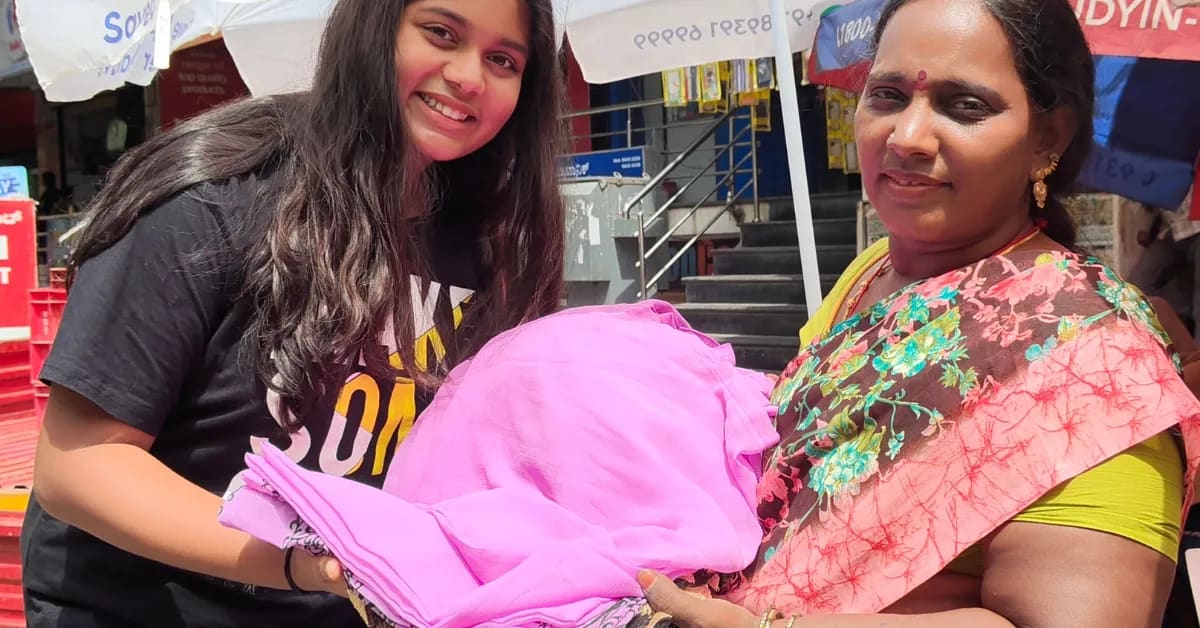 15-Year-Old Saves 1.2 Tons of Fabric From Bangalore Dumps - Image 4