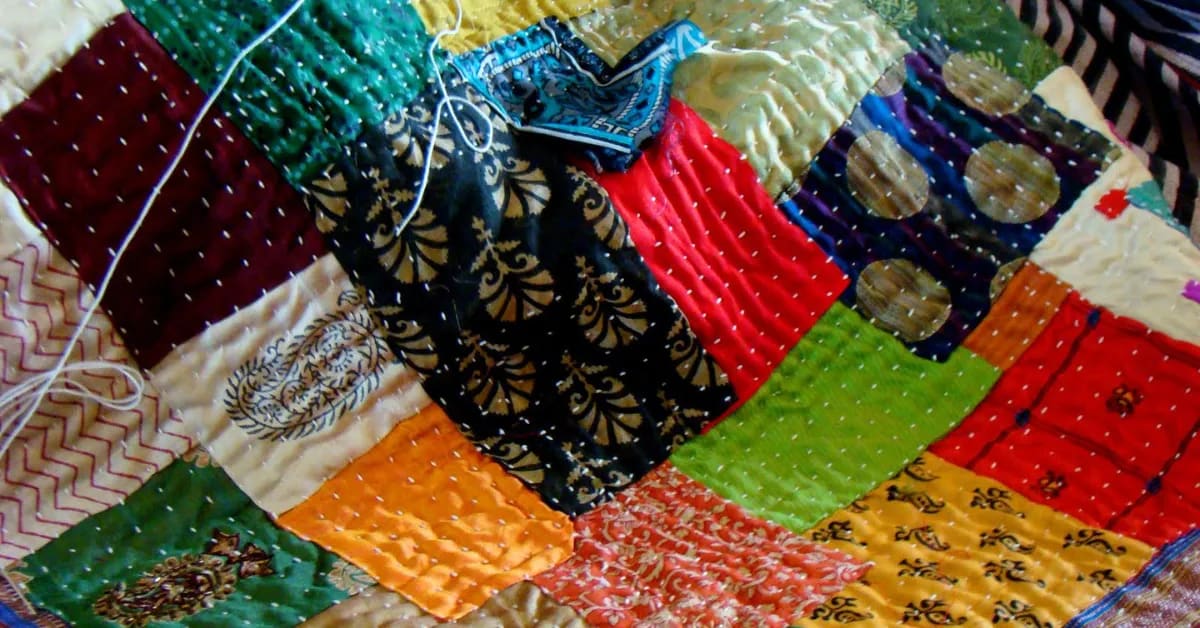 Fashion Students Turn Fabric Scraps Into Bedsheet in 48 Hours - Image 3