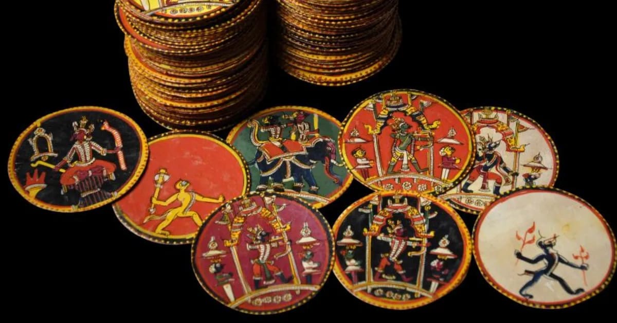 Royal Family Saves India's 500-Year-Old Card Art - Image 4