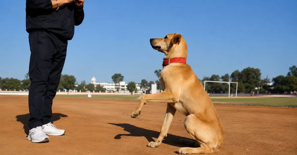 Rescued Street Dog Becomes India's Elite Police K9 - Image 5