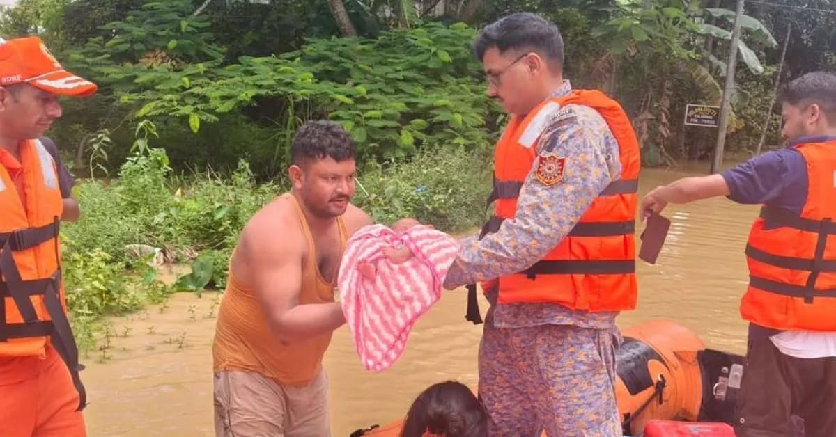 Assam Rescuers Save Thousands in Historic Monsoon Floods - Image 4