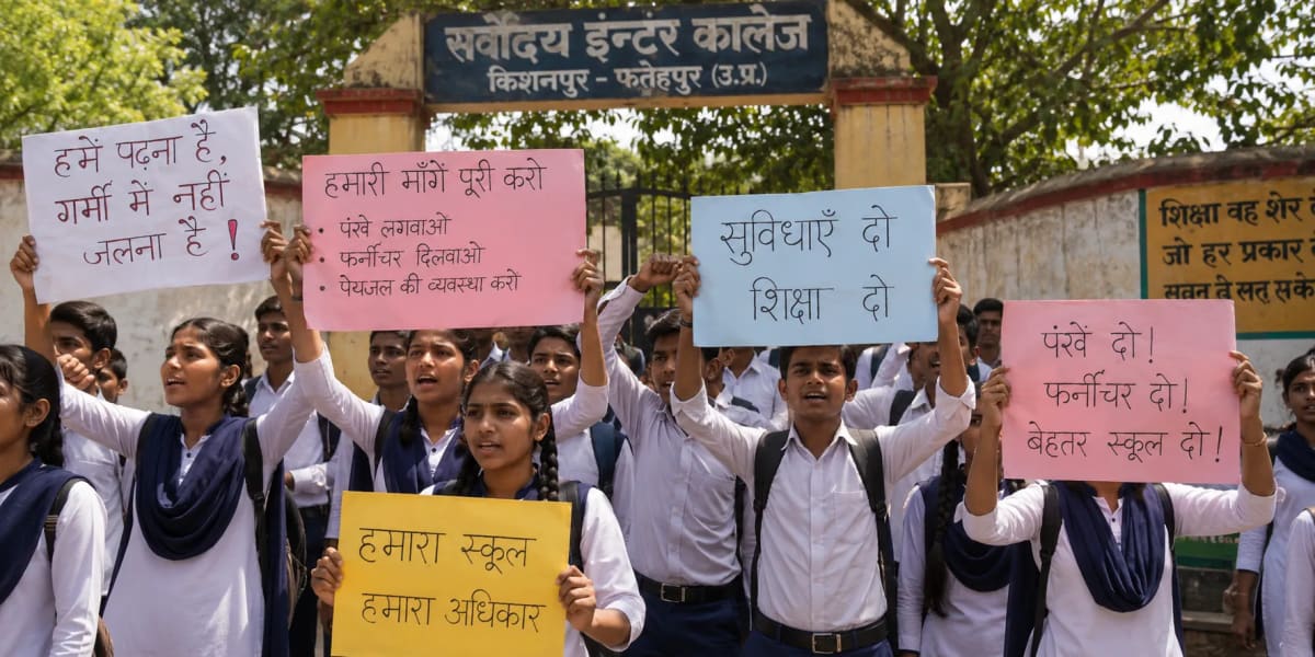 Students in India Protest for Fans, Get Better Classrooms - Image 5