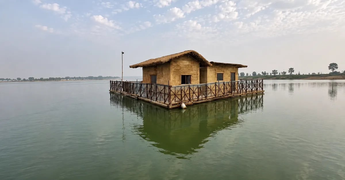 Engineer Builds Floating Home in Bihar for $7,200 - Image 4