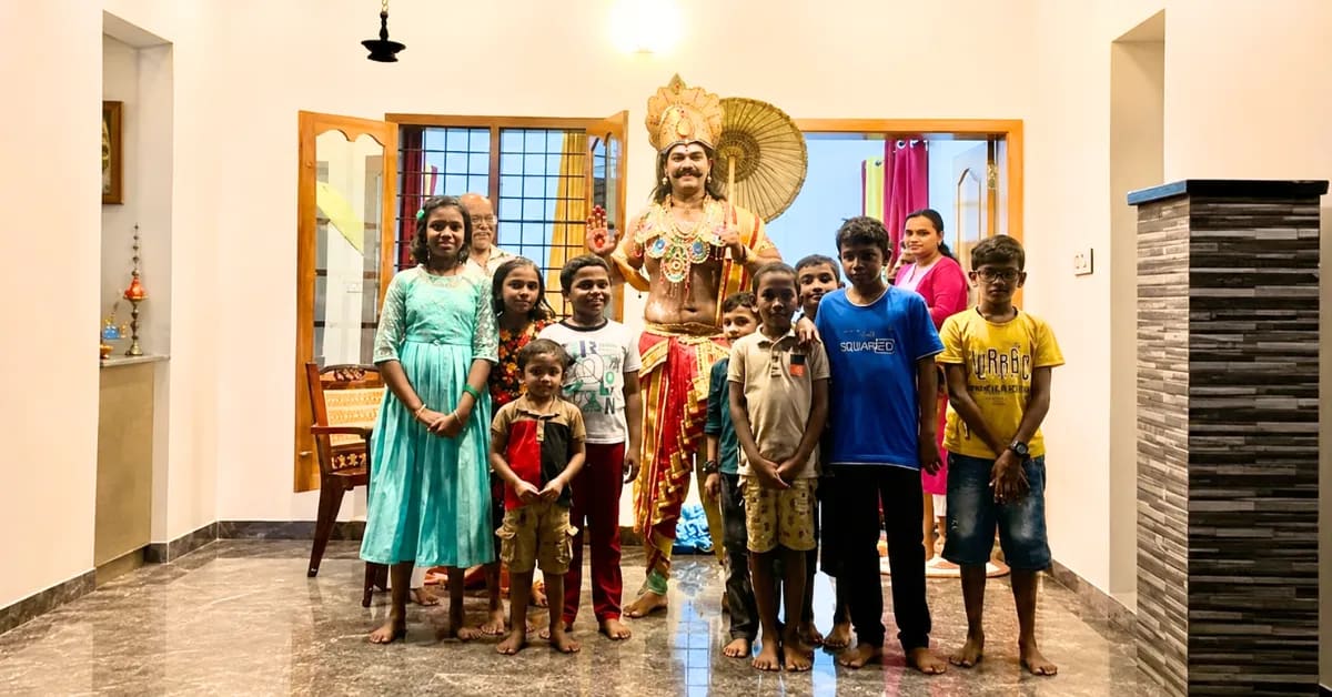Kerala Village Caroling with Mahabali for 40 Years - Image 4