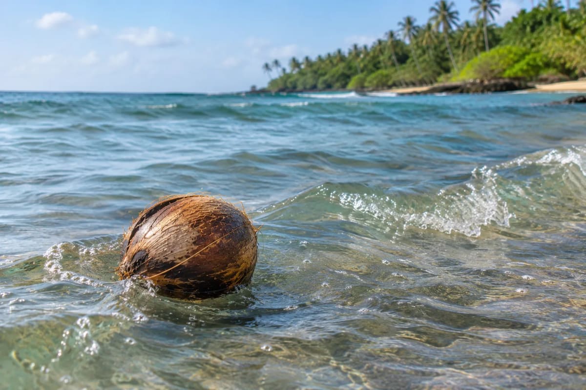 How Coconuts Travel 4,800 km Across Oceans and Survive - Image 5