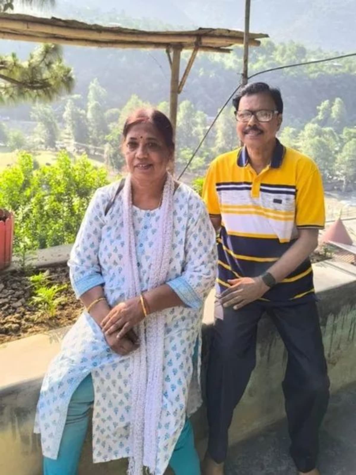 Lush mini forest garden with diverse fruit trees and organic crops in Tamil Nadu