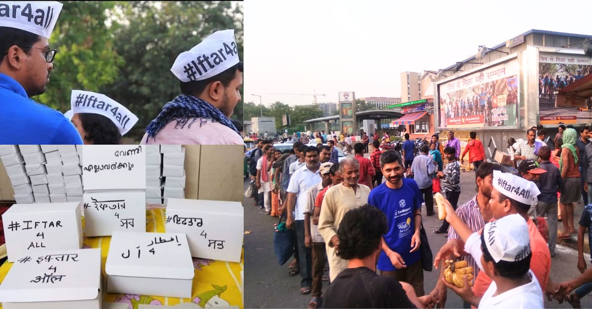 Volunteers Serve Free Iftar Meals Across India for 8 Years