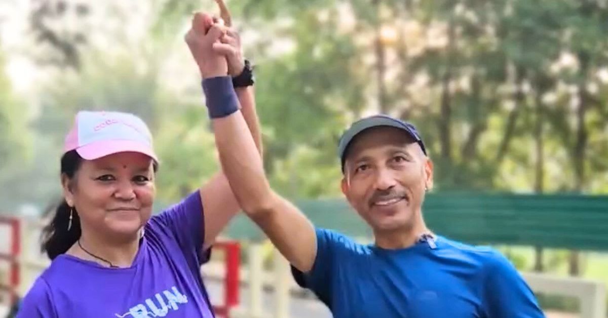 Dehradun Couple, 59 & 56, Start Running After Health Scare
