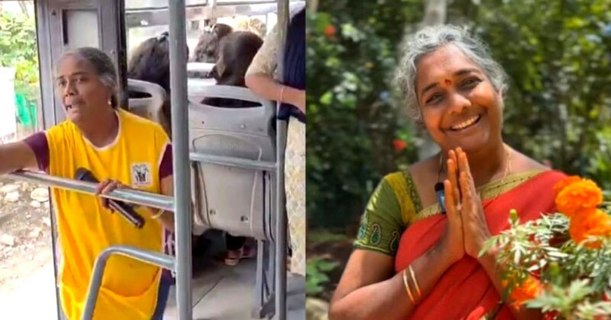 Dr. Shanthi Tummala teaching Bengaluru residents about waste segregation and composting techniques