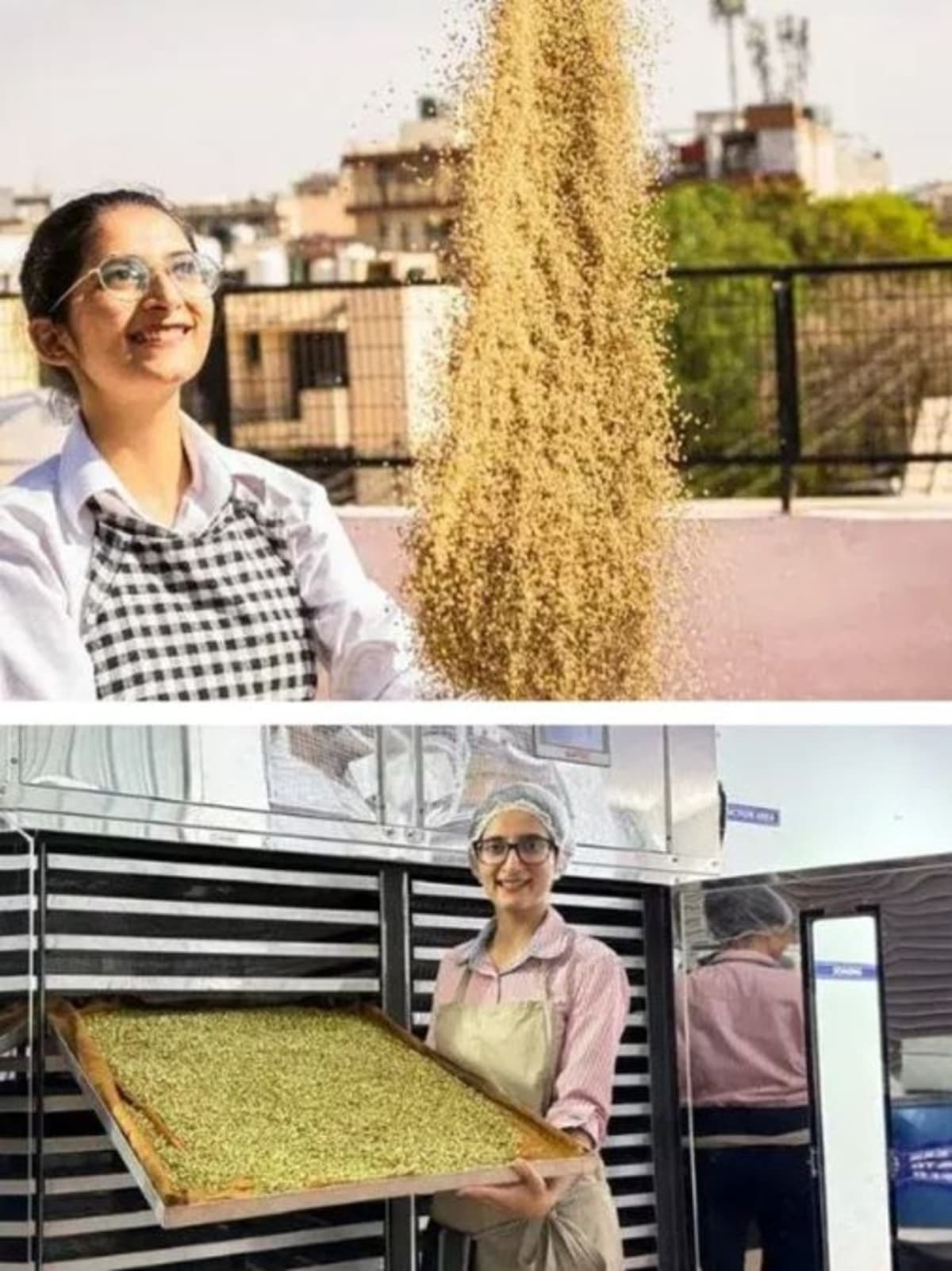 Food Engineer Turns Terrace Into Rs 3 Lakh Millet Brand