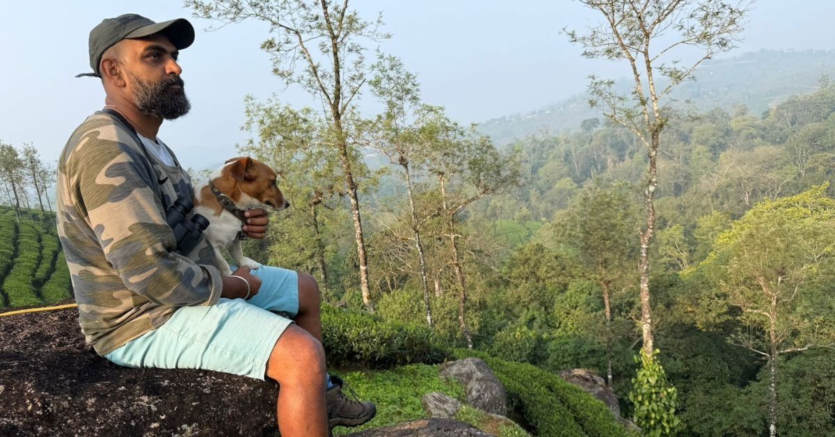 Traditional Kerala homestay with historic architecture surrounded by lush rubber plantation estate