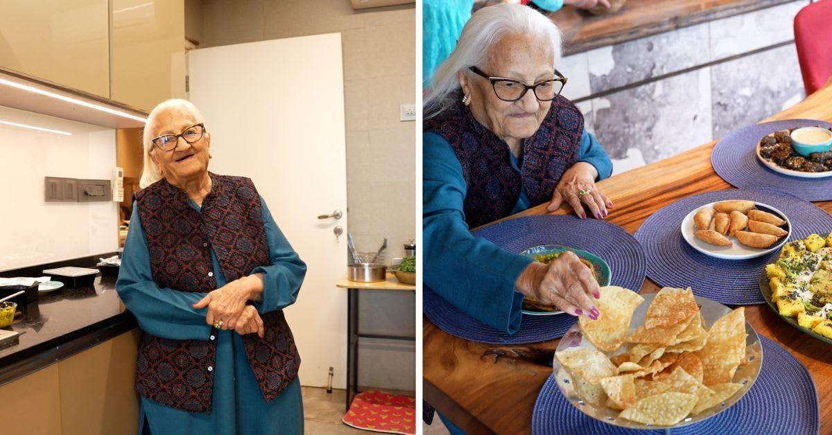 98-Year-Old Ahmedabad Woman Runs Viral Food Business