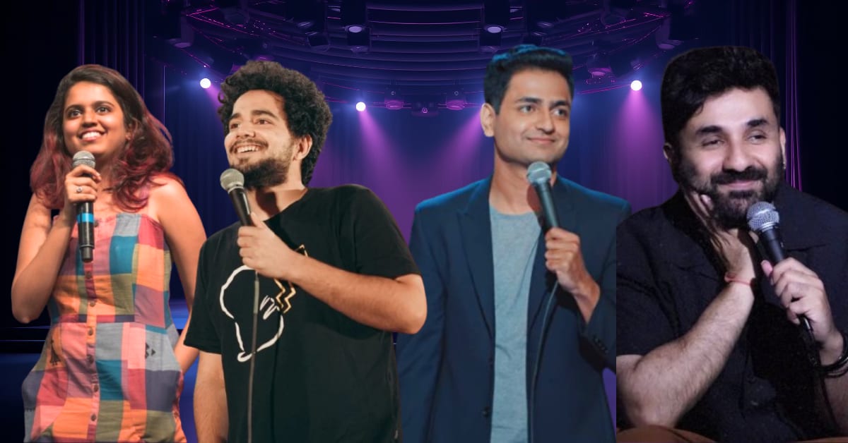 Samay Raina performing on stage during his 2026 comeback show Still Alive