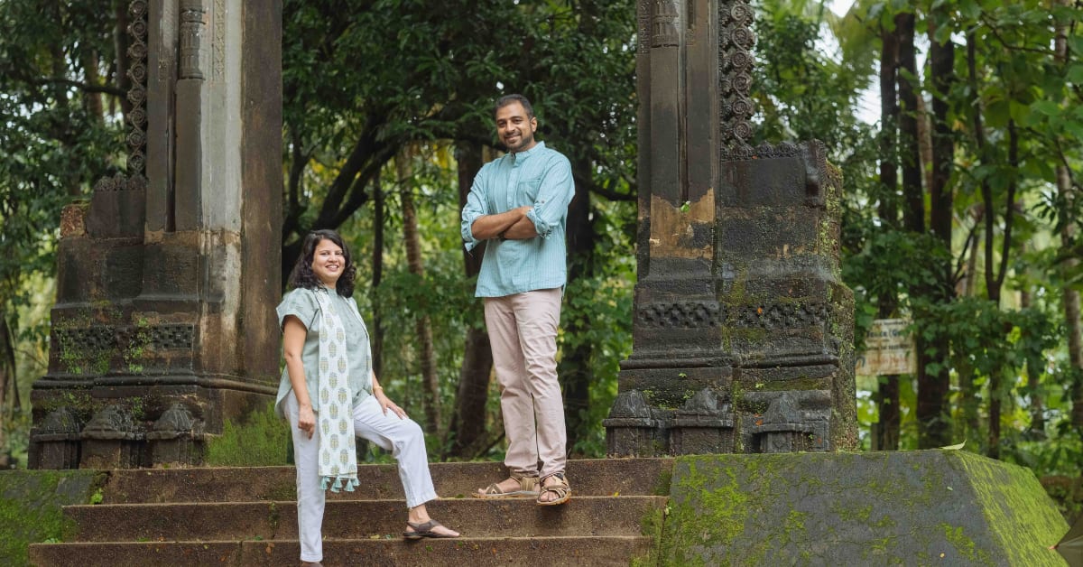 Maria Victor and Murali Shankaran, founders of Make It Happen travel company in Goa