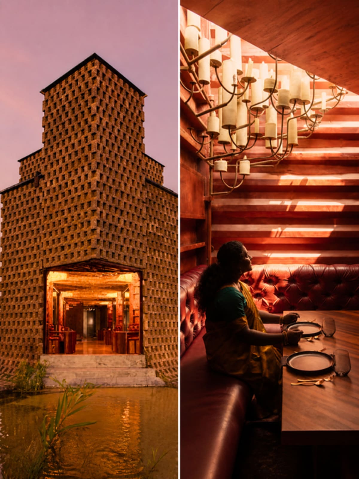 12 Shipping Containers Become Earth-Wrapped Restaurant