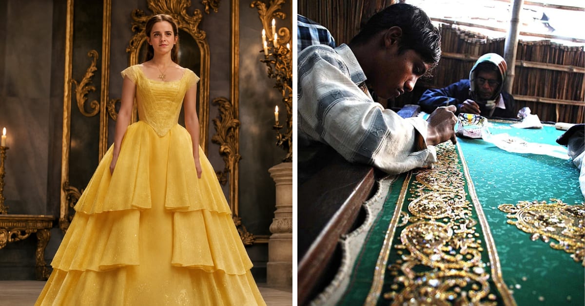 Indian Artisans Craft Costumes for Beauty and the Beast