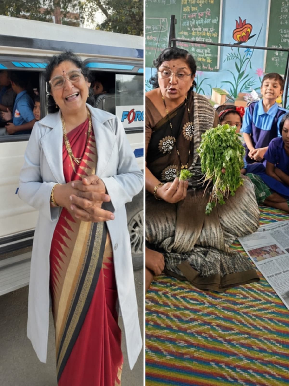 Teacher Turns Fire Stations & Farms Into Classrooms for 30 Years