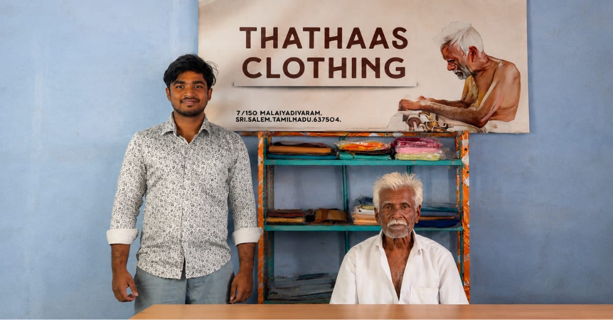 23-Year-Old Takes Grandpa's Sarees From Village to World