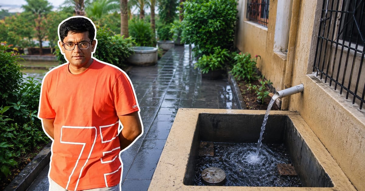 Mumbai Man's Rainwater System Revives Neighbors' Wells - Image 2
