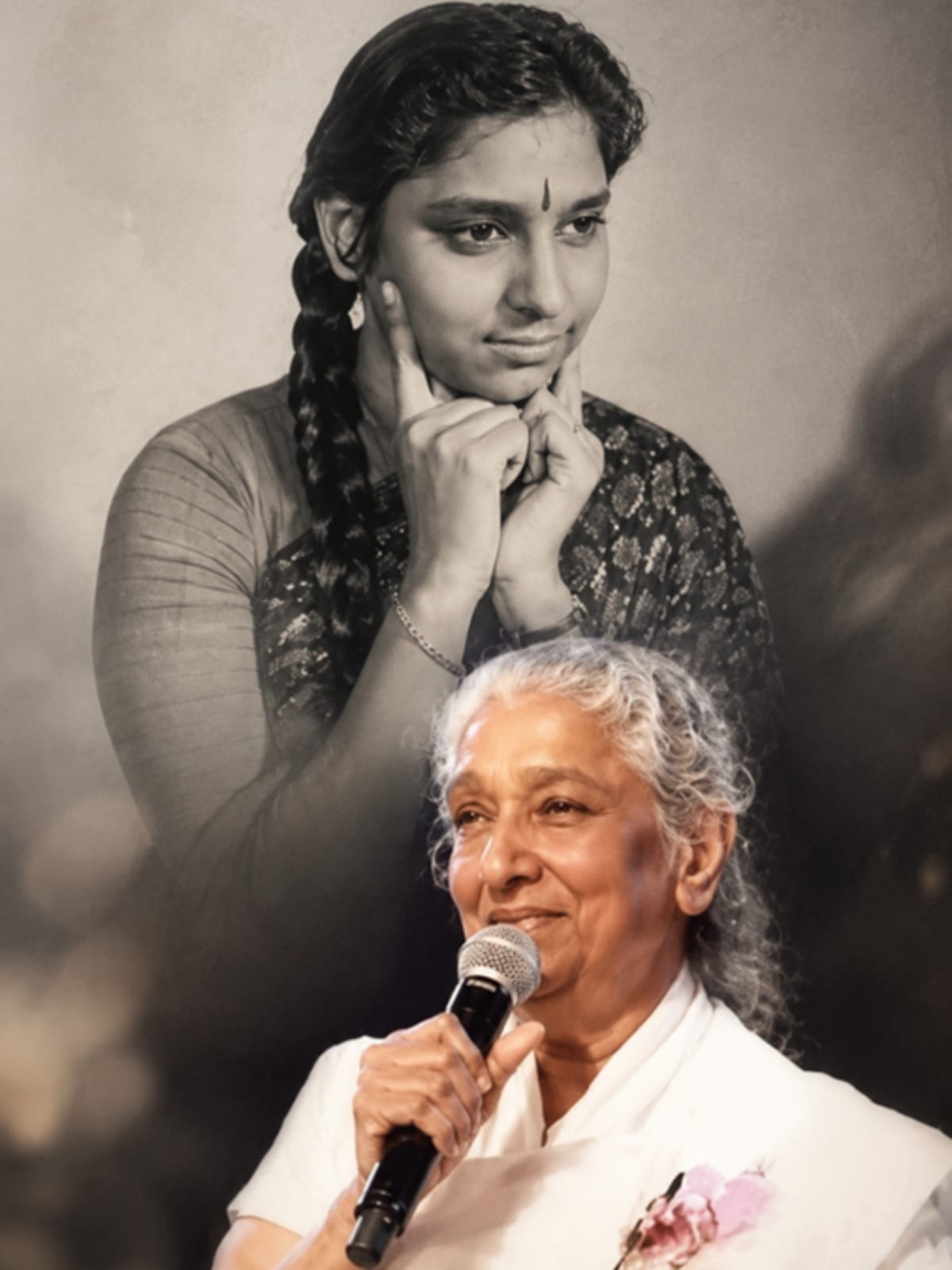 Legendary South Indian playback singer S Janaki who recorded across twenty languages