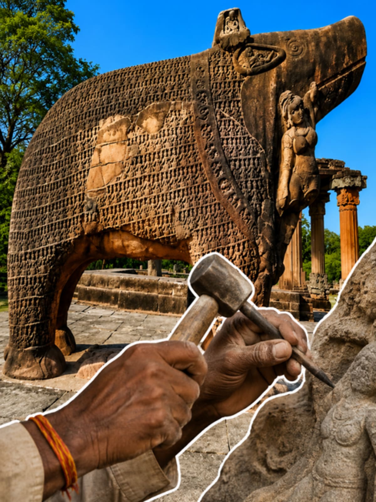 1,500-Year-Old Sculpture Hides 1,185 Figures in One Stone