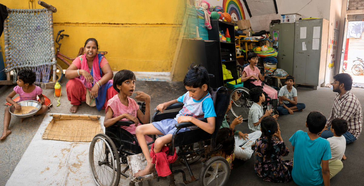 Delhi Community Rallies to Rebuild Center for 85 Kids