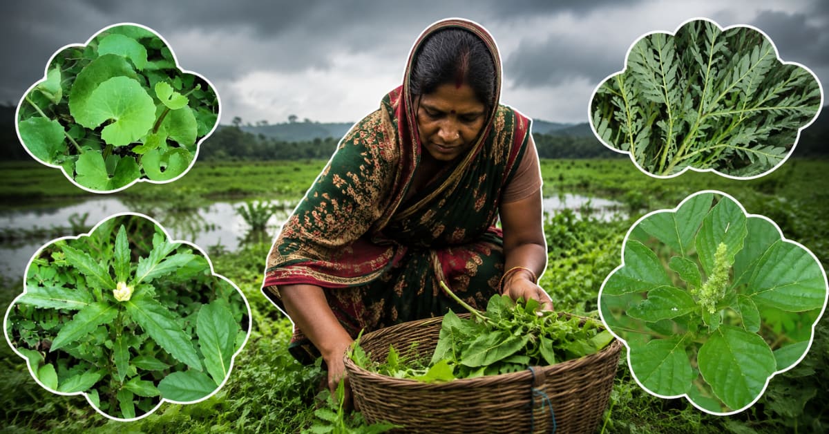 India's Monsoon Greens: Free Superfoods Nourish Millions