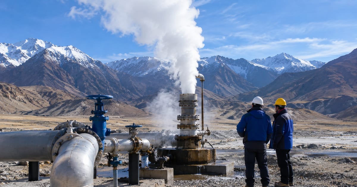 India Tests Underground Heat Power in Ladakh Mountains