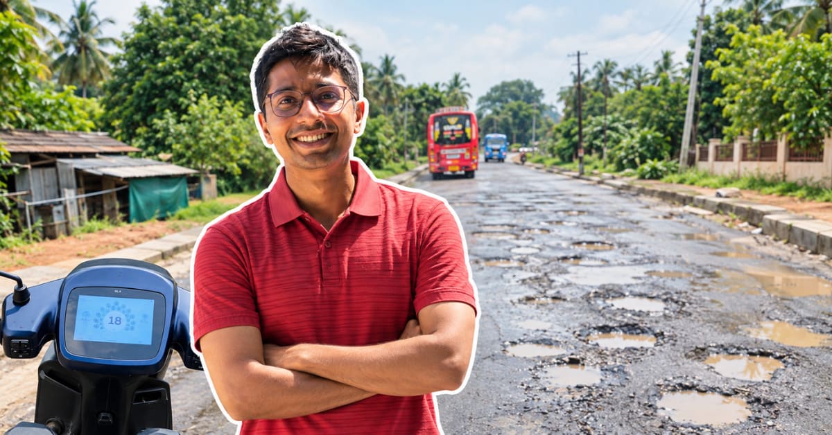 Bengaluru Techie Builds Pothole App During Wife's Pregnancy