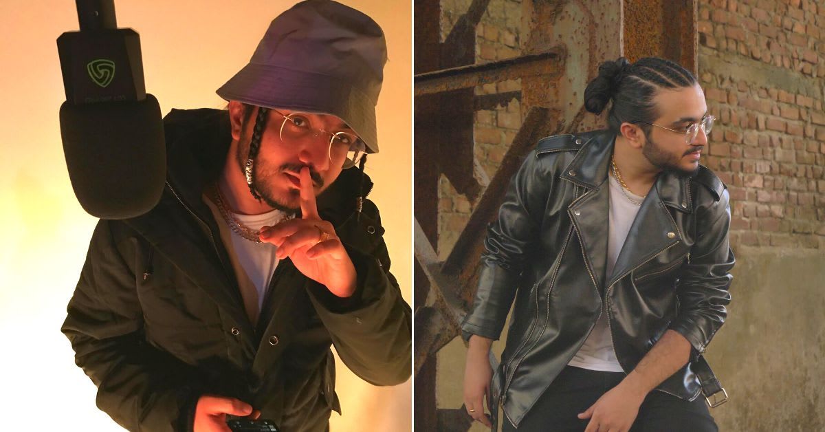 Mumbai hip hop artist Kidshot performing with microphone, known for record-breaking rap speed