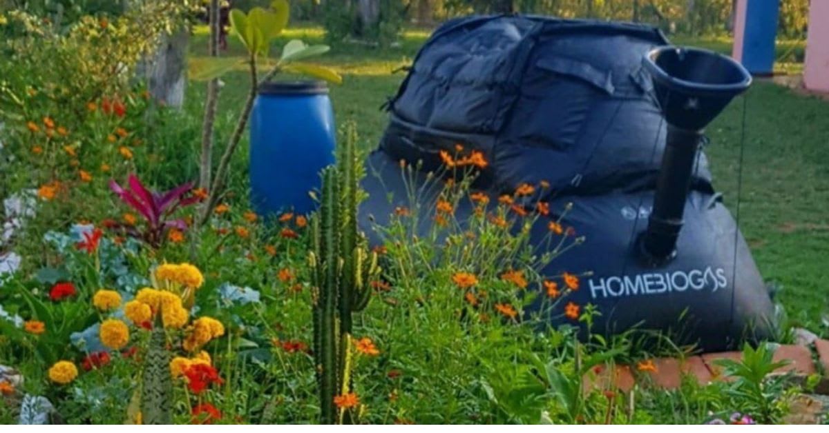 Turn Kitchen Scraps Into Cooking Gas at Home for $65