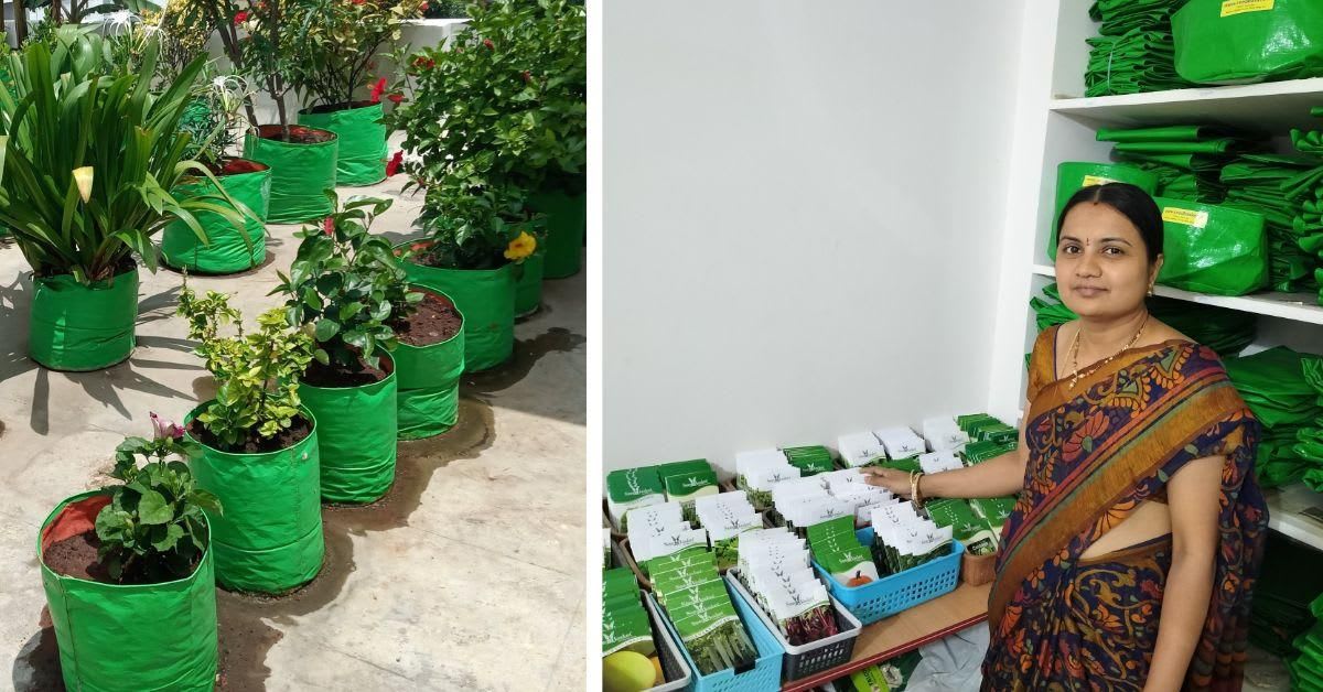 Hyderabad Mom Turns Balcony Into Rs 50 Lakh Seed Business