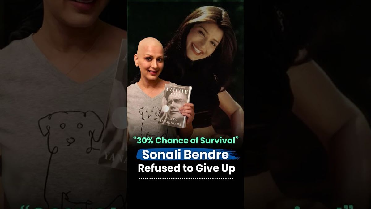 Bollywood actress Sonali Bendre smiling confidently after beating stage 4 cancer diagnosis