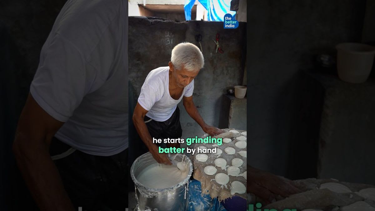 70-Year-Old Serves ₹5 Idlis for 56 Years in Karnataka