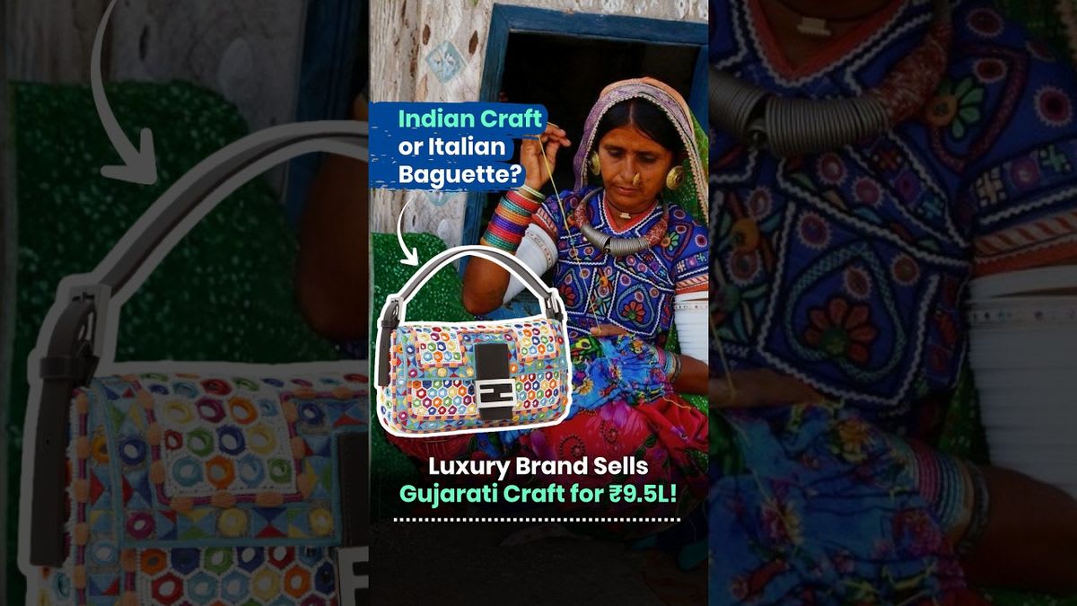 Gujarati Artisans Craft Fendi's $11,000 Luxury Bag