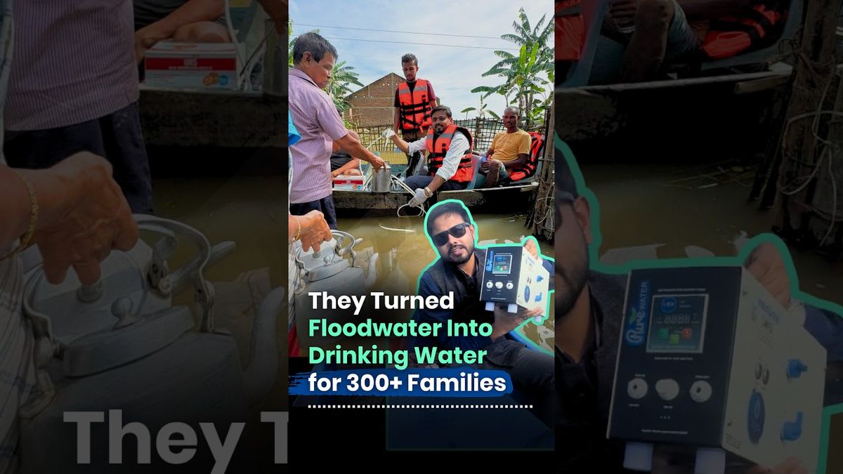 Startup Brings Clean Water to 160K in Assam Floods
