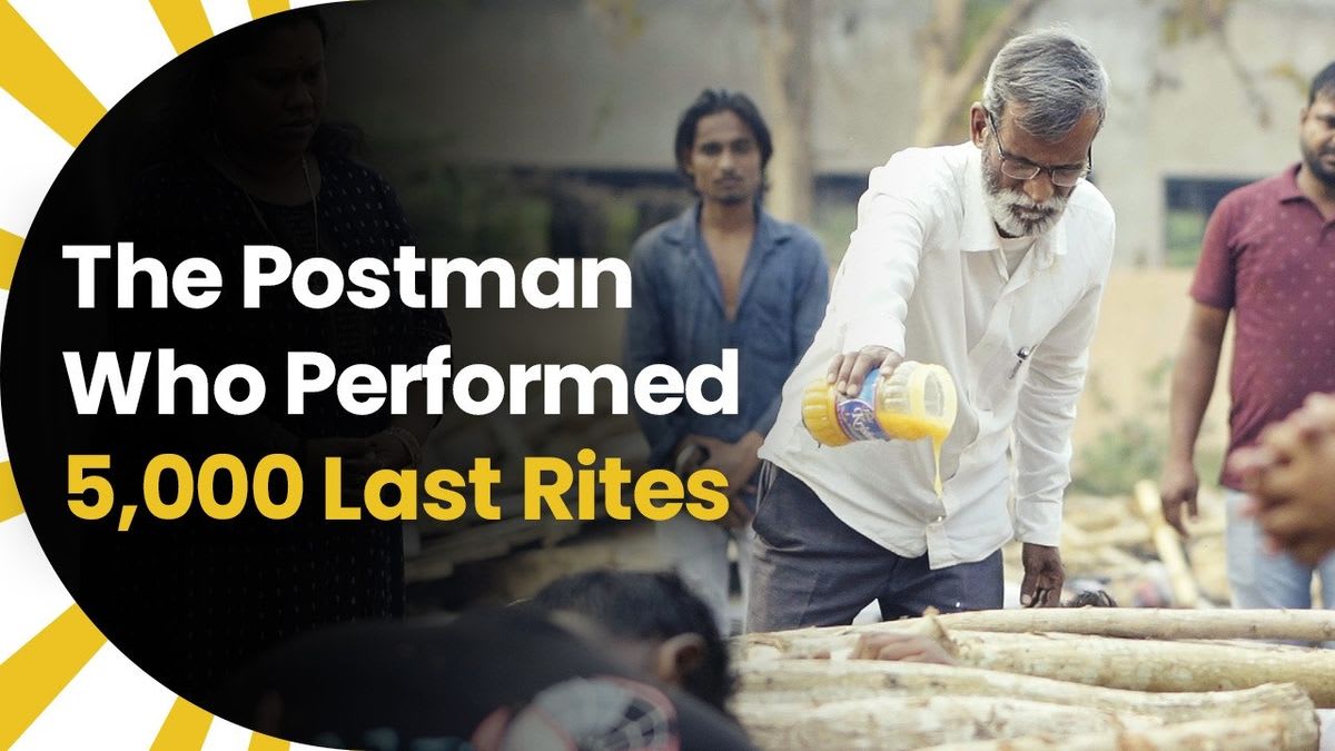 Postman Performs 5,000 Last Rites for Unclaimed Bodies