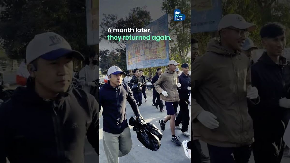 Student, 21, Sparks 2,000-Person Cleanup Movement in India