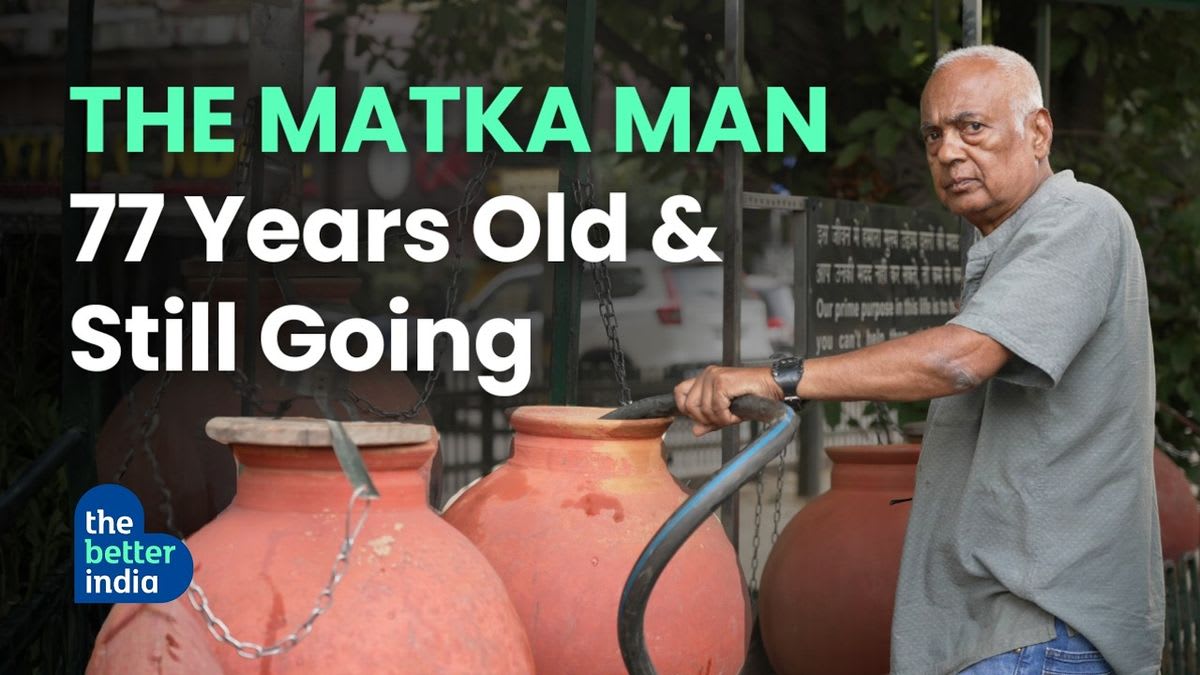 77-Year-Old Cancer Survivor Provides Water to 8,000 Daily