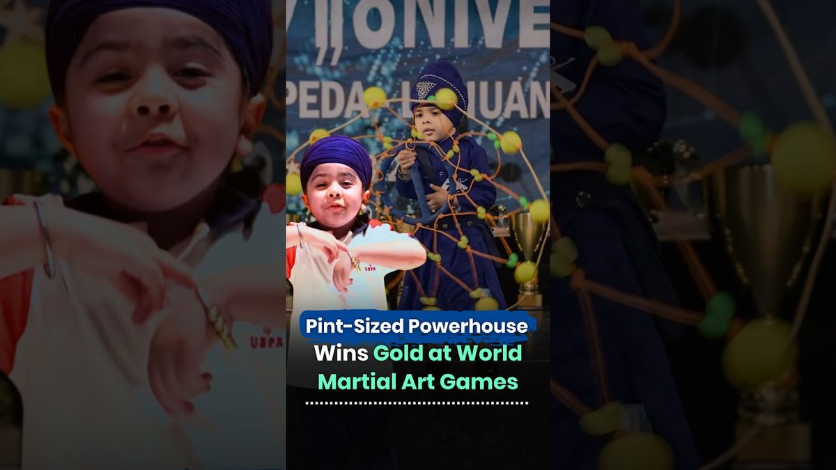 5-Year-Old Masters Ancient Martial Art on Roller Skates