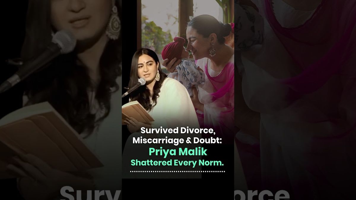 Priya Malik Turns Divorce and Loss Into Poetry for Millions